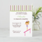 Invitation Concours de gymnastique (Debout devant)