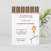 Invitation Concours de gymnastique (Debout devant)