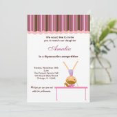 Invitation Concours de gymnastique (Debout devant)