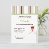 Invitation Concours de gymnastique (Debout devant)