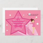 Invitation Concours de gymnastique (Devant / Derrière)