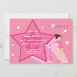 Invitation Concours de gymnastique