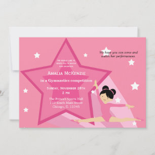 Invitation Concours de gymnastique