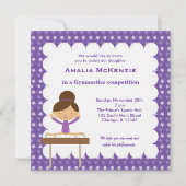 Invitation Concours de gymnastique (Devant)