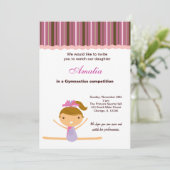 Invitation Concours de gymnastique (Debout devant)