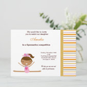 Invitation Concours de gymnastique (Debout devant)