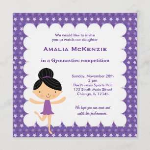 Invitation Concours de gymnastique