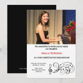 Invitation Concours de piano (Devant / Derrière)