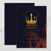 Invitation Concours du roi du grill  (Devant / Derrière)
