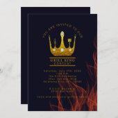 Invitation Concours Grill King Party (Devant / Derrière)