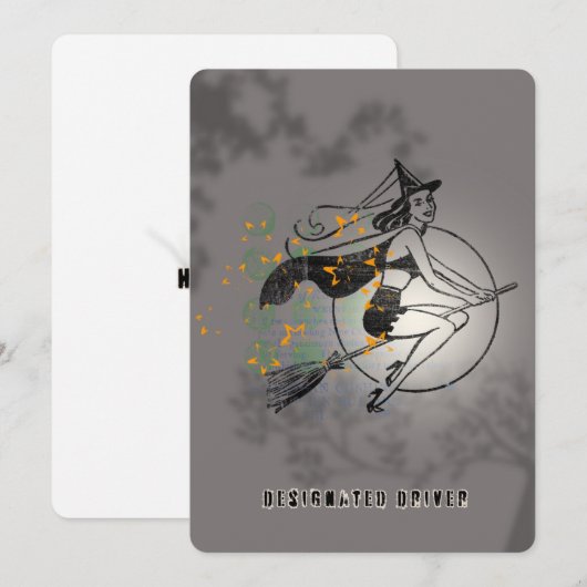 Invitation Conducteur désigné (Devant / Derrière)