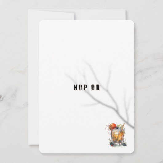 Invitation Conducteur désigné (Dos)