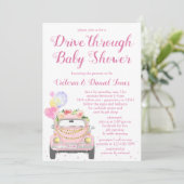 Invitation Conduite agréable par Baby shower (Debout devant)