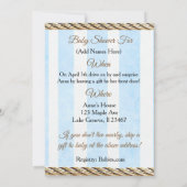 Invitation Conduite distante par ou par courrier dans le Baby (Dos)