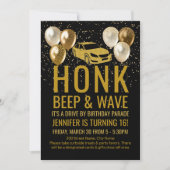 Invitation Conduite par Anniversaire (Devant)