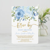 Invitation Conduite par Baby shower boy (Debout devant)
