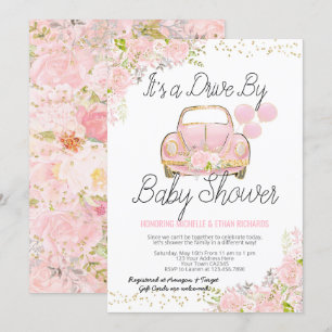 Invitation Conduite par Baby shower Parade