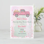 Invitation Conduite Par Baby shower Parade Social Distancing (Debout devant)