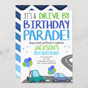 Invitation Conduite par des invitations, Parade d'anniversair