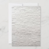 Invitation Conduite sociale par Fête des mariées Camion blanc (Dos)