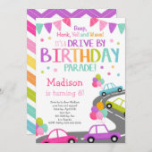 Invitation Conduite sur invitation, quarantaine sur invitatio (Devant / Derrière)