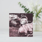 Invitation cônes de crème glacée d'été en fibre de verre (Debout devant)