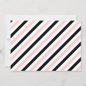 Invitation Confetti Gold & Rose Brunch & Fête des mariées Bub (Dos)