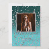 Invitation Confetti Mis Quince Anos Photo espagnole (Dos)