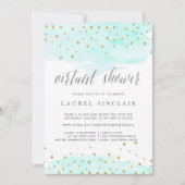 Invitation Confetti Pop | Bridal ou Baby shower virtuel (Devant)