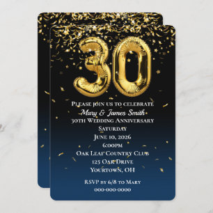Invitation Confetti pour les ballons d'or du 30e a