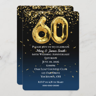 Invitation Confetti pour les Ballons d'or du 60e a