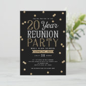 Invitation Confettis | de parties scintillantes partie de la (Debout devant)