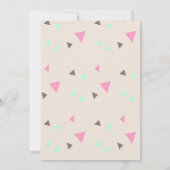 Invitation Confettis pour animaux de fête d'anniversaire de c (Dos)