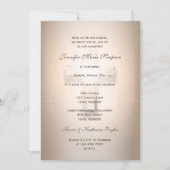 Invitation Confirmation avec croix à vitre (Devant)