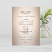 Invitation Confirmation avec croix à vitre (Debout devant)