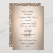 Invitation Confirmation avec croix à vitre (Devant / Derrière)