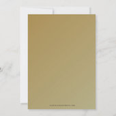 Invitation Confirmation catholique Or Saint-Esprit (Dos)