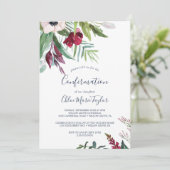 Invitation Confirmation de brise tropicale (Debout devant)