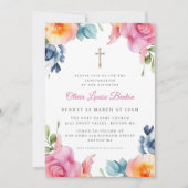 Invitation Confirmation de la florale printanière (Devant)