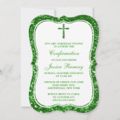 Invitation Confirmation de la sainte communion croisée de la (Devant)
