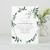 Invitation Confirmation de la végétation forestière (Debout devant)