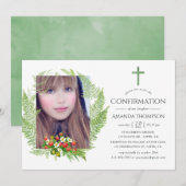 Invitation Confirmation de la verdure du pays (Devant / Derrière)