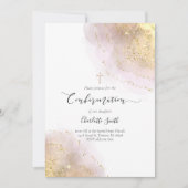 Invitation confirmation de l'aquarelle (Devant)