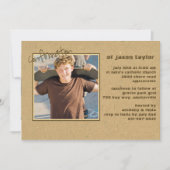 Invitation Confirmation de l'invitation de photo Décontractée (Devant)