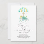 Invitation Confirmation de livraison du bouquet de succulente (Devant)