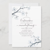 Invitation Confirmation des fleurs de cerises (Devant)