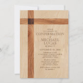 Invitation Confirmation des garçons (Devant)