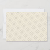 Invitation Confirmation du garçon catholique traditionnel Con (Dos)