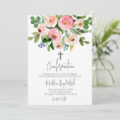 Invitation Confirmation florale (Debout devant)