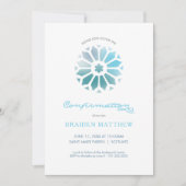 Invitation Confirmation Invitation, Garçons Confirmation Invi (Devant)